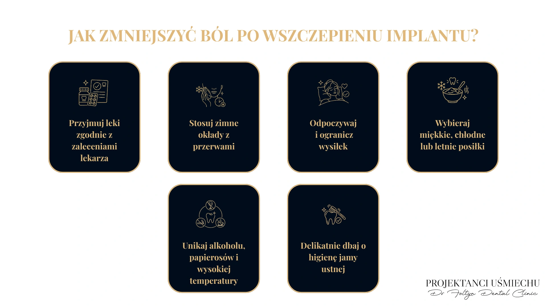 Jak zmniejszyć ból po wszczepieniu implantu?